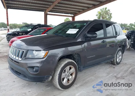 2016 Jeep Compass Sport z USA, uszkodzony, nr VIN 1C4NJCBAXGD642593